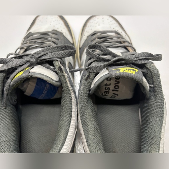 Men’s Nike dunk low gray and white size 11.5 - Picture 10 of 13